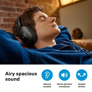 Casti audio Sennheiser HD 620S sunet stereo imersiv cu cablu negru - Img 4