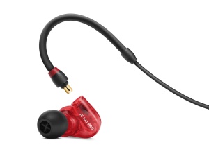 Casti audio Sennheiser IE 100 PRO Wireless, Dinamice 10mm, Rosu si Negru - Img 5