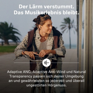 Casti audio Sennheiser Momentum True Wireless 5, 40 ore autonomie, ANC - Img 6