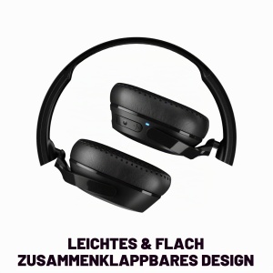 Casti audio Skullcandy Riff 2, 34 ore autonomie, Bluetooth, negru - Img 4