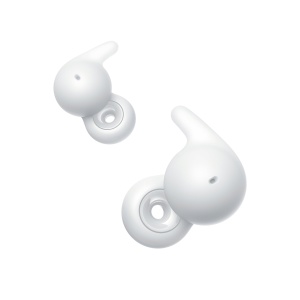 Casti audio Sony LinkBuds Open, design deschis, 22h autonomie, alb
