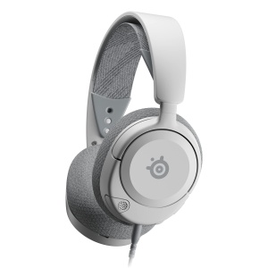 Casti audio SteelSeries Arctis Nova 1P, Surround Sound 360, Alb