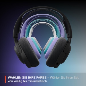 Casti audio SteelSeries Arctis Nova 3P Wireless, 40 ore autonomie, Negru - Img 9