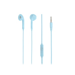 Casti audio Tellur im-Ohr, Luminare, Ergonomice, Blau - Img 5