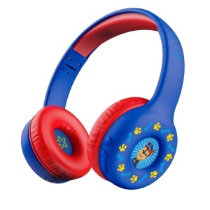 Casti audio Trust Nouna PAW Patrol Bluetooth pentru copii, cu microfon, albastre