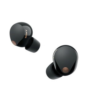 Casti audio wireless Sony WF-1000XM5, Noise Cancelling, Bluetooth, Negru - Img 2