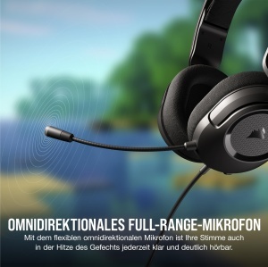 Casti Gaming Corsair HS35 Stereo Carbon Microfon Detasabil Compatibilitate Multiplatforma - Img 5