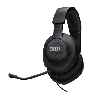 Casti gaming JBL Quantum 100M2, sunet QuantumSOUND, microfon detasabil, negru