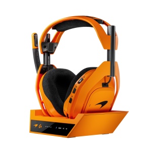 Casti gaming wireless Logitech G Astro A50 X Lightspeed Bluetooth HDMI 21 Papaya Orange