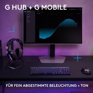 Casti Gaming Wireless Logitech G522 LIGHTSPEED Negru RGB Bluetooth USB-C - Img 7