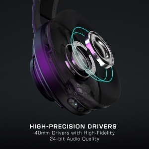 Casti gaming wireless Turtle Beach Atlas Air Open-Back pentru PC 24-bit High-Fidelity Microfon detasabil - Img 6