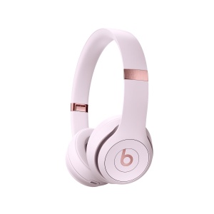 Casti wireless Beats Solo 4 Bluetooth 50 ore autonomie Cloud Pink