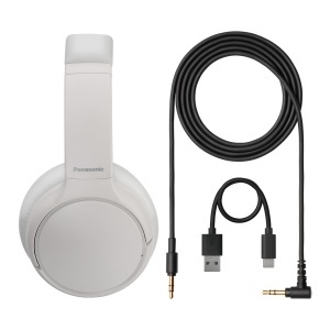 Casti wireless Panasonic M600B Hybrid ANC Bluetooth 53 autonomie 65 ore USB-C Beige - Img 8