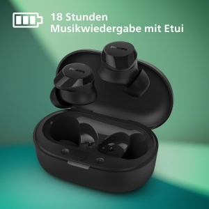 Casti wireless Philips TAT1209PK Bluetooth In Ear sunet natural bass dinamic roz - Img 6