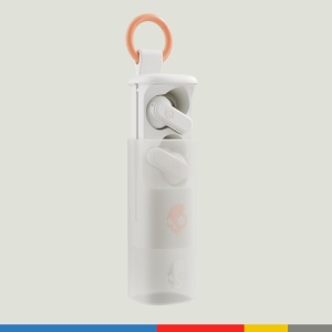 Casti wireless Skullcandy Dime Evo Bone Orange 36 ore autonomie IPX4 rezistenta la apa - Img 4