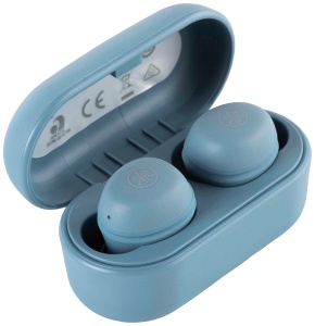 Casti wireless Yamaha TW-E3A Bluetooth IPX5 Albastru Autonomie 24h - Img 3