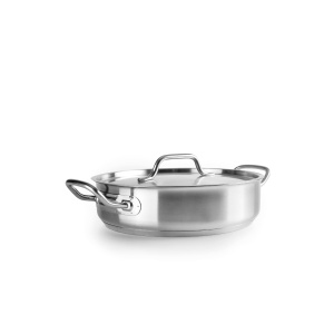 Castron cu capac IBILI, 20 cm, 1.7 l, otel inoxidabil, inductie