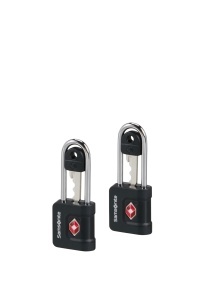 Catenita de siguranta Samsonite TA Revolution, set 2 bucati, design negru