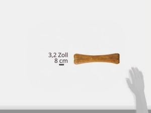 Cauciuc pentru caini Trixie Kauknochen, 32 cm, 420 g, din piele de vita - Img 2