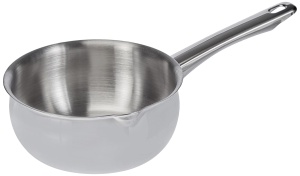 Caz cu maner IBILI Prisma 16 cm din inox, argintiu