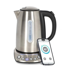 Cazan electric Nedis KAWK8000WIFI - 1,7 l, 2200 W, inox - Img 1