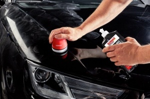 Ceara de lustruire SONAX PolishWax Color, 500 ml, pentru lacuri negre - Img 4