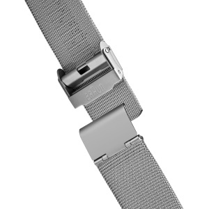 Ceas barbatesc Braun BN0021BKSLMHG, 38mm, curea din otel milanez, cadran negru - Img 7