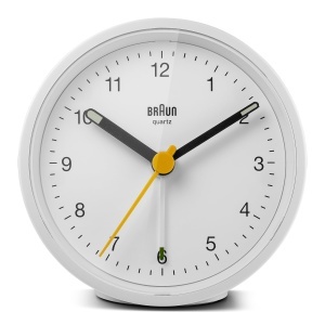 Ceas de birou analogic Braun BC12W, cu alarma crescendo, alb, cu functie de snooze - Img 5