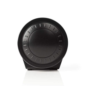 Ceas desteptator NEDIS cu proiectie LED, 2 alarme, negru - Img 2