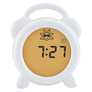 Ceas desteptator pentru copii Alecto BC-100, cablu Micro-USB, cu lumini ajustabile