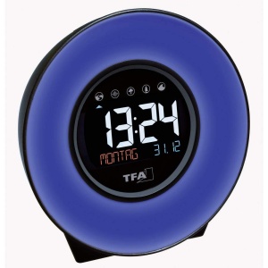 Ceas desteptator TFA Dostmann 60.2023.02 cu lumina de atmosfera si sunete naturale - Img 3