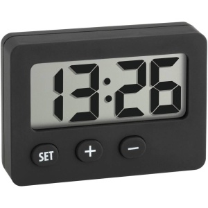 Ceas digital TFA Dostmann mini, cu suport si magnet, 59x14x42 mm