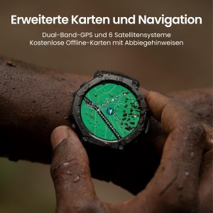 Ceas inteligent Amazfit T-Rex 3, Display AMOLED 48mm, GPS Dual Band, 27 zile autonomie - Img 7