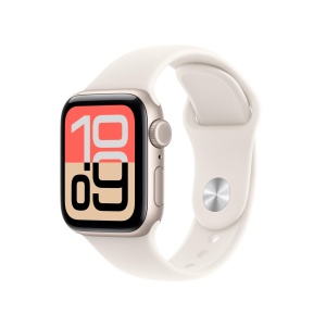 Ceas inteligent Apple Watch SE 3 GPS Cellular 40 mm, Aluminium, Polarstern, Sportarmband