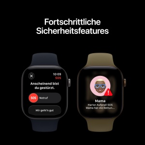 Ceas inteligent Apple Watch Series 12 GPS, 42 mm, aluminiu negru - Img 6