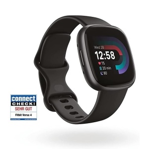 Ceas inteligent Fitbit Versa 4 FB523BKBK, GPS, negru grafit - Img 2