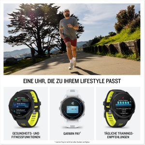 Ceas inteligent Garmin Forerunner 170, 43mm, AMOLED, 10 zile autonomie - Img 4