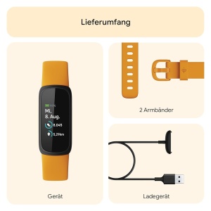 Ceas inteligent Google Fitbit Inspire 3, monitorizare sanatate, 10 zile autonomie, negru - Img 8