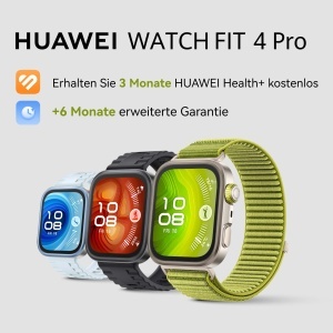 Ceas inteligent HUAWEI Watch FIT 4 Pro, GPS, EKG, Negru - Img 2