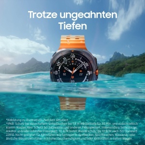 Ceas inteligent Samsung Galaxy Watch Ultra, 47 mm, Titan, Dual-GPS, 64 GB - Img 5