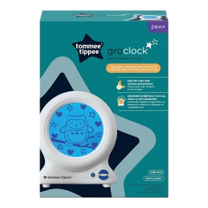 Ceas inteligent Tommee Tippee Groclock, cu USB, cu lumina de noapte, pentru copii - Img 3
