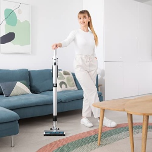 Cecotec Aspirator vertical fara fir ultrausor Scoba 2100 Jalisco. Aspiratie de 210 W si 20 kPa, motor digital fara perii, autonomie 45 de minute, tub Jalisco motorizat si perie. - Img 8
