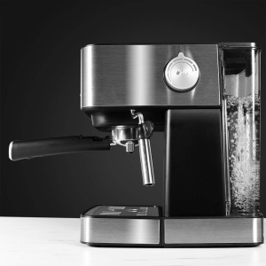 Cecotec Cumbia Power Espresso 20 Barista Aromax Aparat de cafea Putere 2900 W 2 sisteme de incalzire pompa de presiune de 20 bari manometru suport fil - Img 2