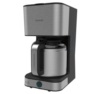 Cecotec Drip Coffee Coffee 66 Drop & Thermo, 950 W, 1,2 L, 10 cani, tehnologie ExtremeAroma, functie drip-stop, indicator de nivel al apei, filtru de retea reutilizabil, protectie la supraincalzire - Img 2