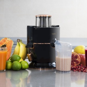 Cecotec Licuadora para Frutas y Verduras ExtremeTitanium 19000 1000 W 19000 rpm de Velocidad Recubrimiento de Titanio en el Disco Canal de Entrada XL  - Img 5