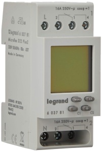 Centrala temporizatoare Legrand MicroRex D22 Plus, 2 canale, 230V, 4000W