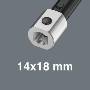 Cheie ajustabila Wera 7880 Joker, 14x18 mm, pentru dimensiuni 32-41 mm - Img 3