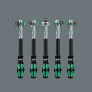 Cheie cu clichet Wera 8000 B SB, 38, lungime 199 mm, 72 dinti - Img 3