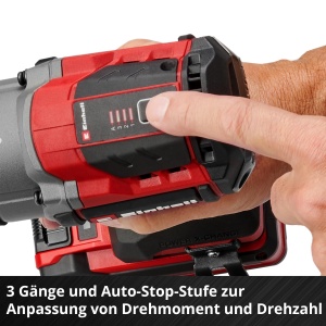Cheie de impact cu acumulator Einhell Professional TP-CW 18750-C Li BL-Solo Power X-Change 18 V cuplu 750 Nm cuplu de eliberare 1000 Nm fara perii mon - Img 8