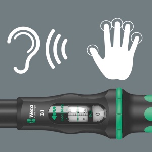 Cheie dinamometrica Wera Click-Torque B 1, 38, 10-50 Nm, negru-verde - Img 3